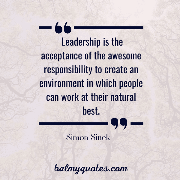 simon sinek leadership quotes