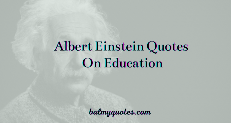 albert einstein's quotes on education