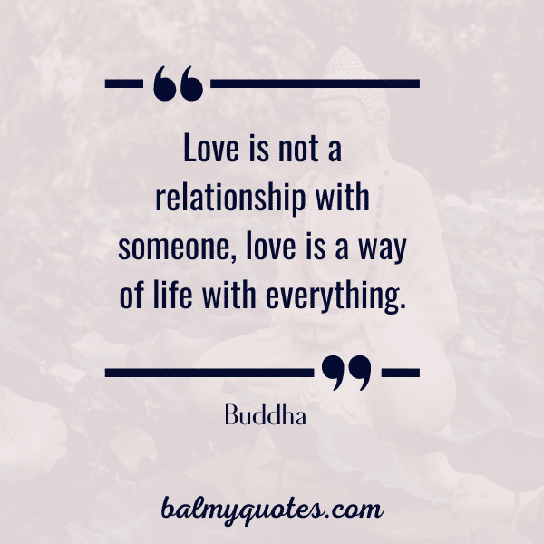 buddhist quotes on love