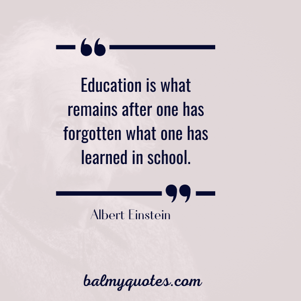 10 Powerful Albert Einstein Quotes On Education I Inspirational Quotes