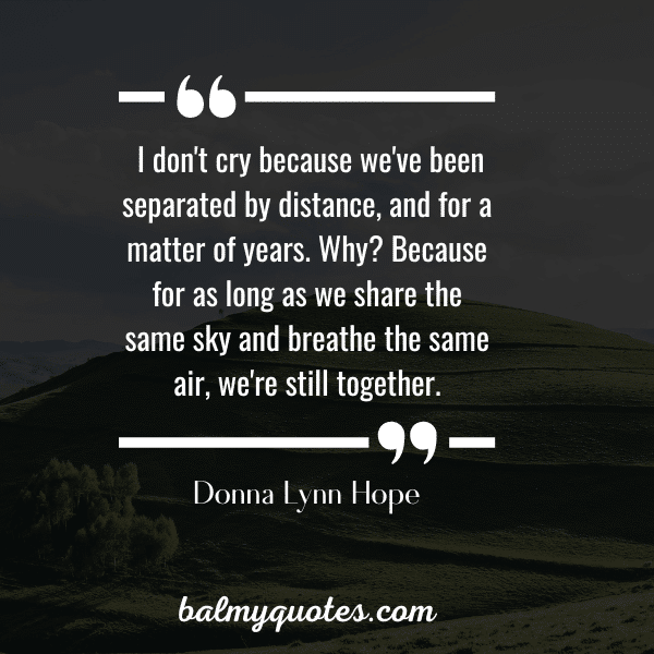 LONG DISTANCE RELATIONSHIP QUOTES