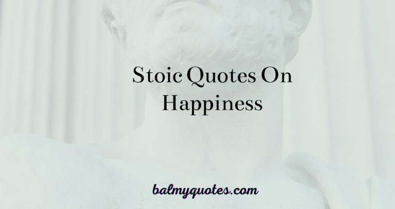 stoic quotes on happiness