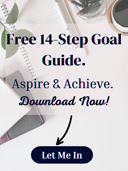 free 14 step goal guide