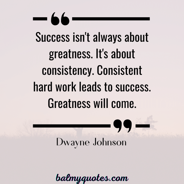 consistency and discipline quotes