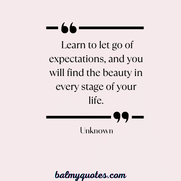 UNKNOWN - EXPECTATIONS QUOTES
