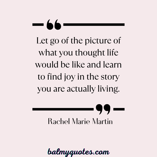 expectations quotes-RACHEL MARIE MARTIN