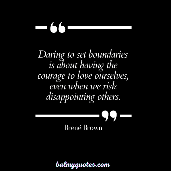 rené Brown - setting boundaries quotes