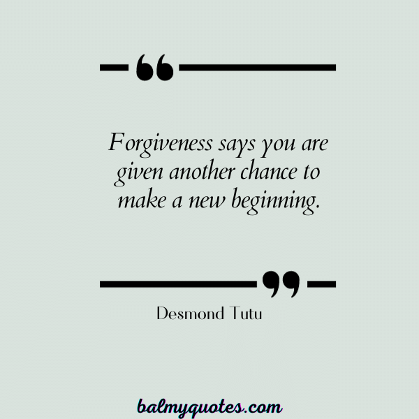 Desmond Tutu - QUOTES ON FORGIVENESS AND TRUST
