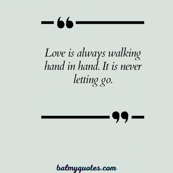 WALKING TOGETHER FOR COUPLE QUOTE 5