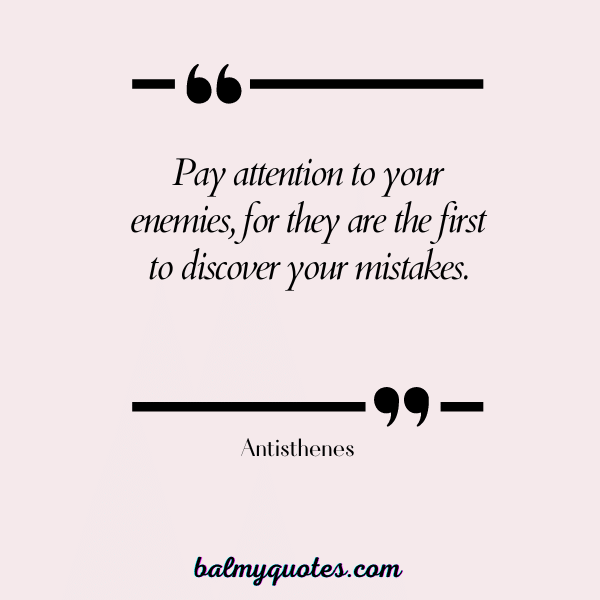 Antisthenes - pay attention quotes