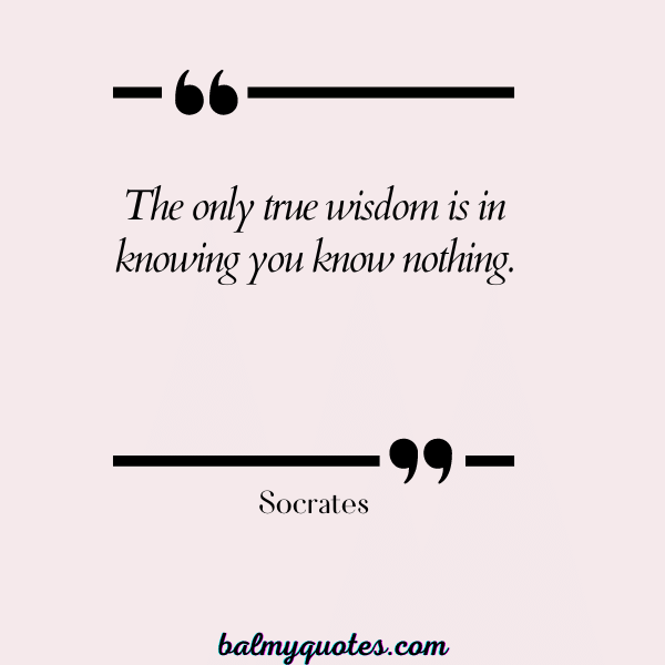 Socrates - reality check quotes