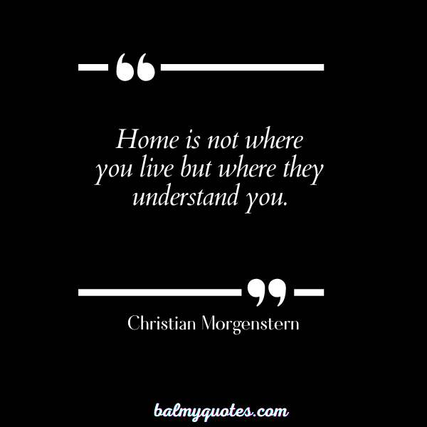 feeling unloved quotes - Christian Morgenstern