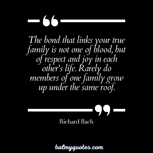 unsupportive family quotes Richard Bach